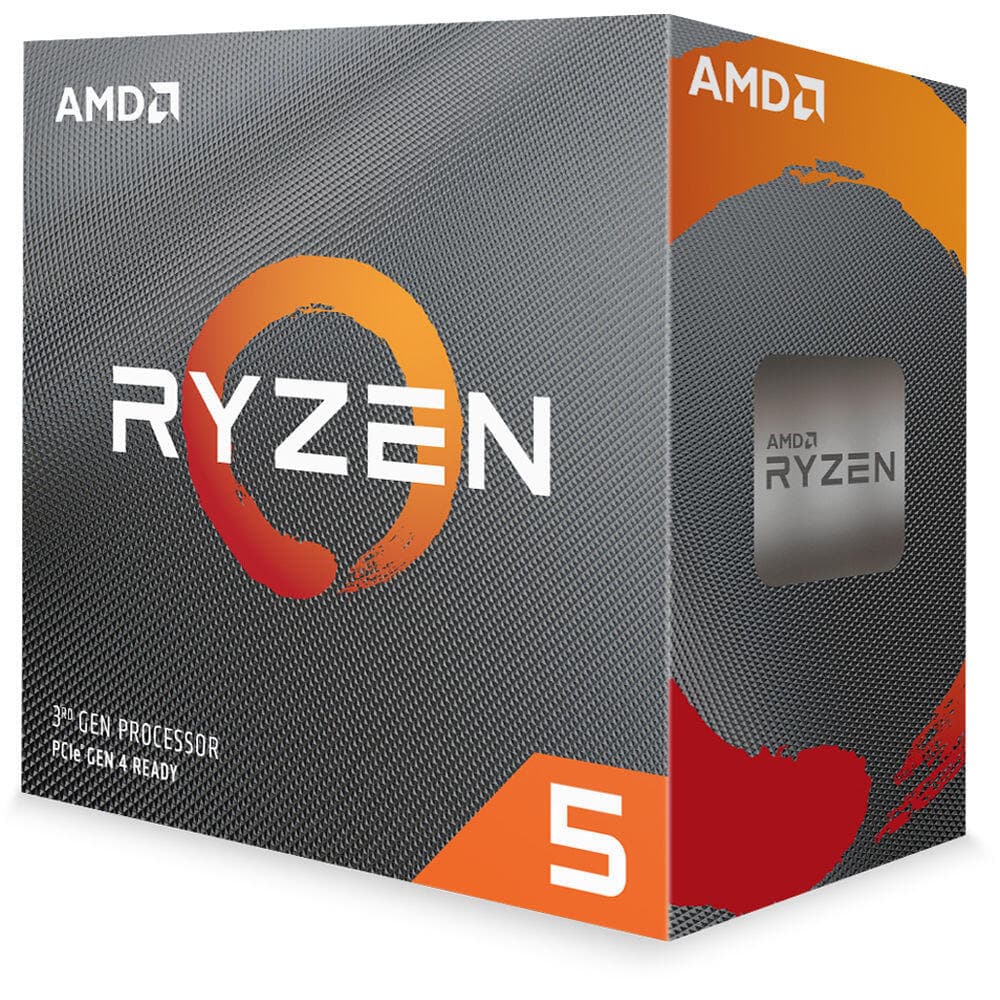 CPU AMD, skt. AM4 AMD Ryzen 5, 3600, frecventa 3.6 GHz, turbo 4.2 GHz, 6 nuclee, putere 65 W, cooler, "100-100000031BOX"