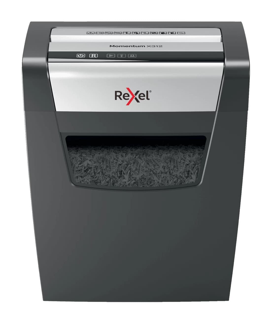 Distrugator manual documente MOMENTUM X312, 12 coli, P3, cross-cut (tip confeti) Rexel "2104572EU"
