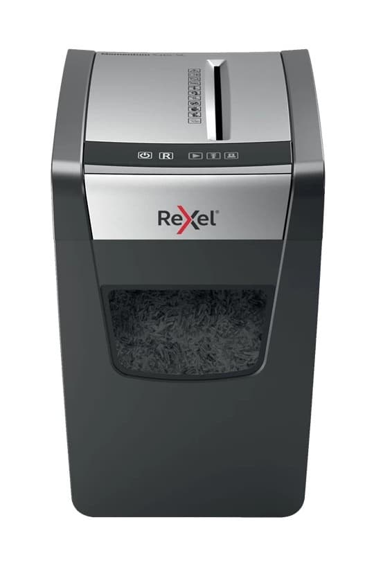 Distrugator manual documente MOMENTUM subtire X410-SL, 10 coli, P4, cross-cut (tip confeti) Rexel "2104573EU"