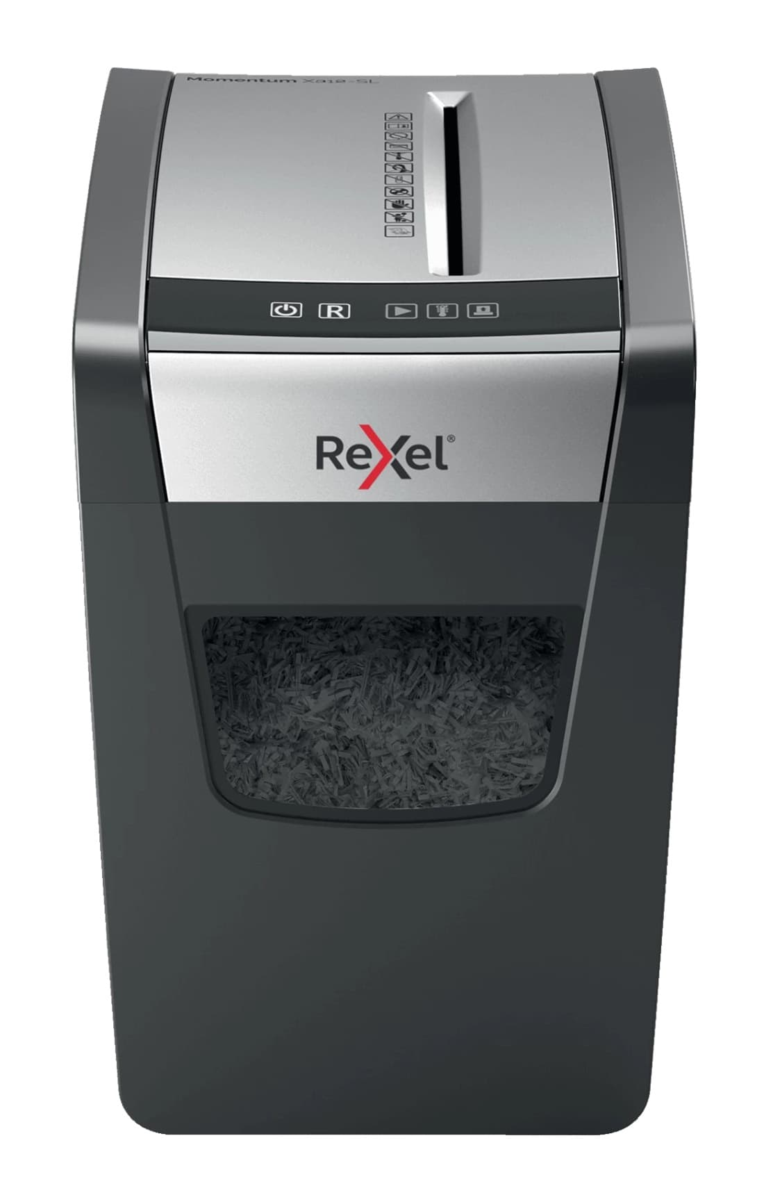 Distrugator manual documente MOMENTUM subtire X312-SL, 12 coli, P3, cross-cut (tip confeti) Rexel "2104574EU"