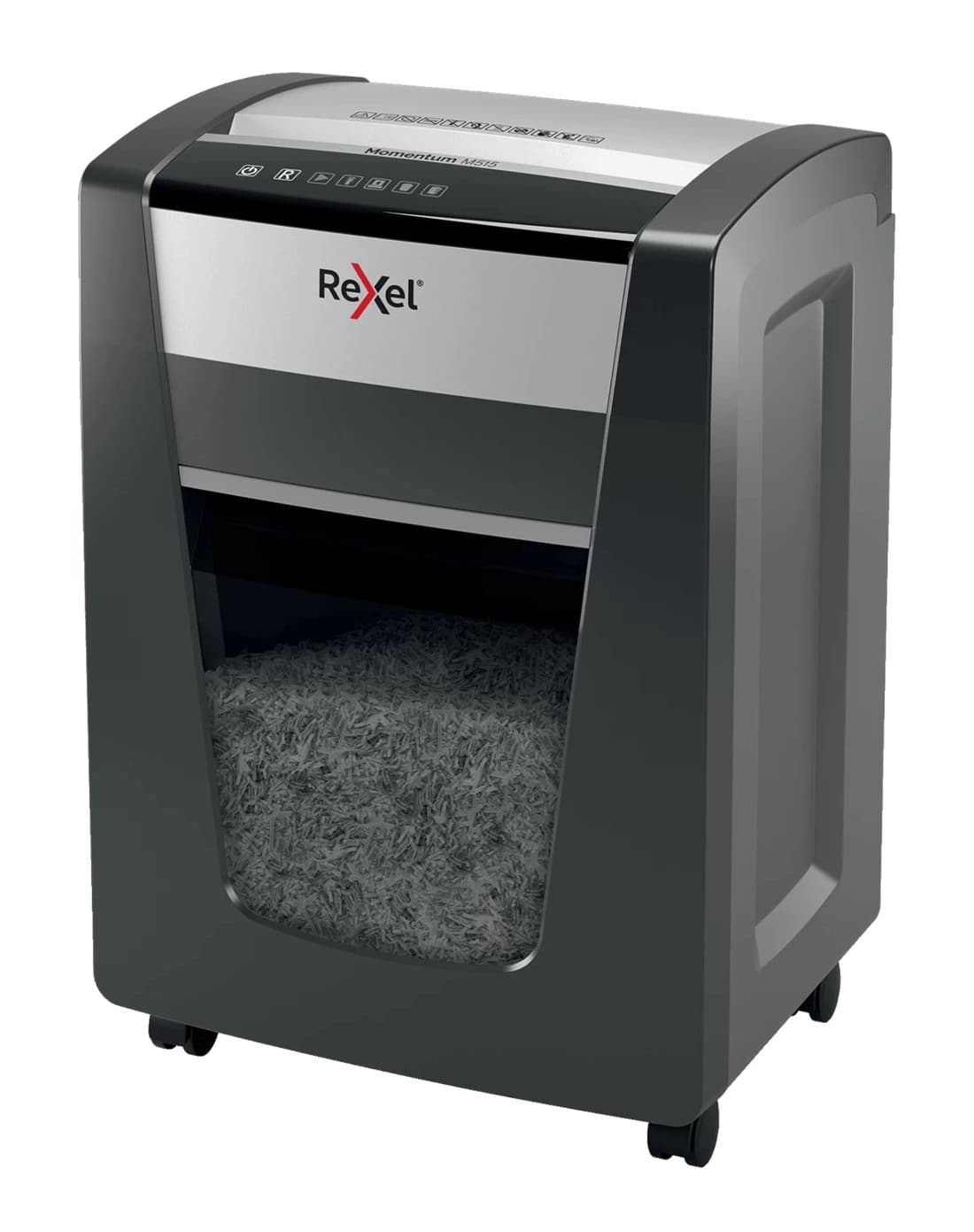 Distrugator manual documente MOMENTUM M515, 15 coli, P5, micro-cut (tip particule) Rexel "2104577EU" — miniatură