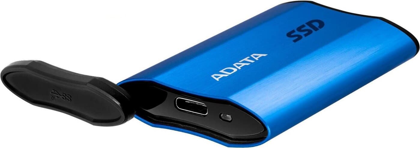 SSD extern ADATA SE800, 1 TB, 2.5 inch, USB Type C, R/W: 1000 MB/s, "ASE800-1TU32G2-CBL" — miniatură