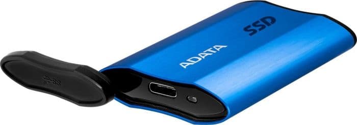 SSD extern ADATA SE800, 512 GB, 2.5 inch, USB Type C, R/W: 1000 MB/s, "ASE800-512GU32G2-CBL" — miniatură
