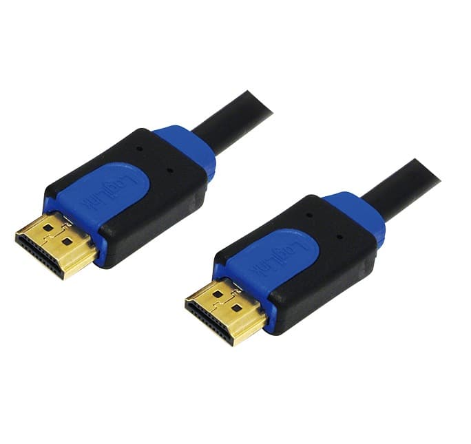CABLU video LOGILINK, HDMI (T) la HDMI (T), 2m, premium, conectori auriti, rezolutie maxima 4K UHD (3840 x 2160) la 60 Hz, negru, "CHB1102"