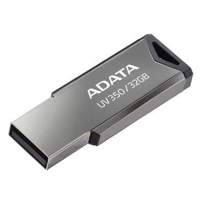 MEMORIE USB 3.2 ADATA 32 GB, clasica, carcasa metalica, argintiu, "AUV350-32G-RBK"