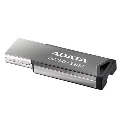 MEMORIE USB 3.2 ADATA 32 GB, clasica, carcasa metalica, argintiu, "AUV350-32G-RBK" — miniatură
