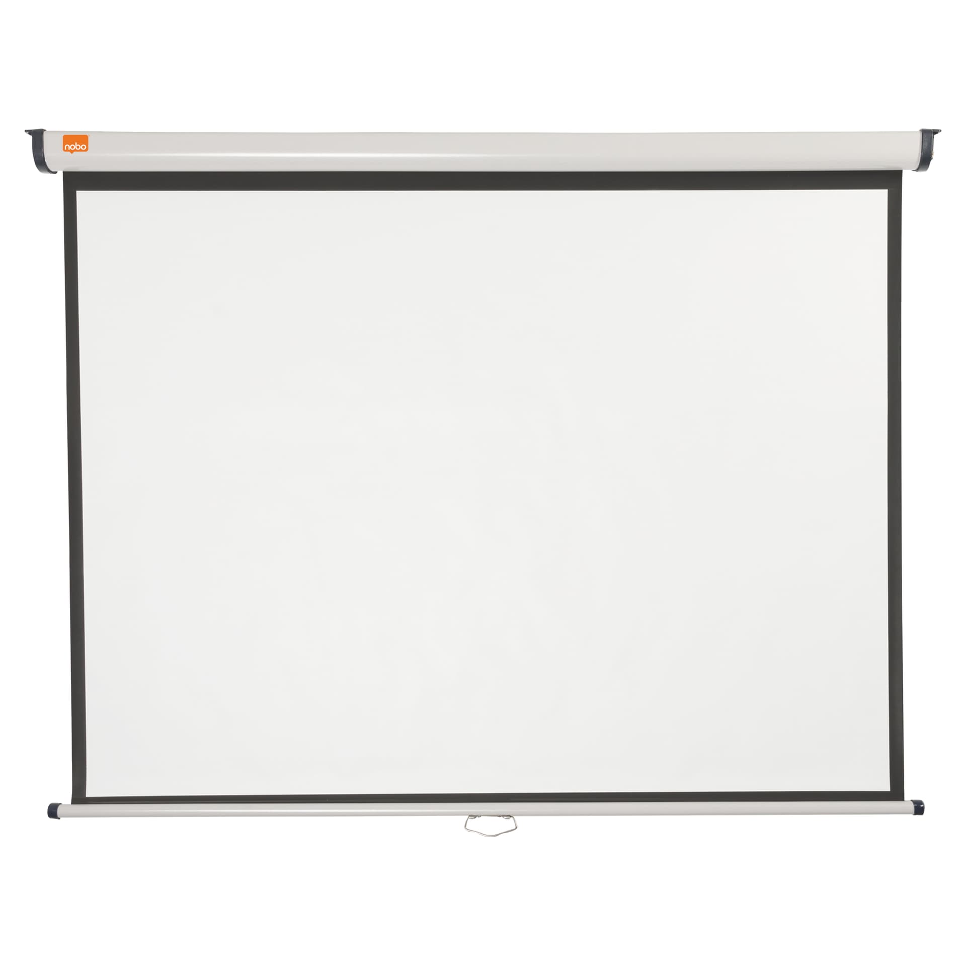 ECRAN proiectie NOBO, manual, format 4 : 3, fixare perete | tavan, 150 x 114 cm, "1902391" — miniatură