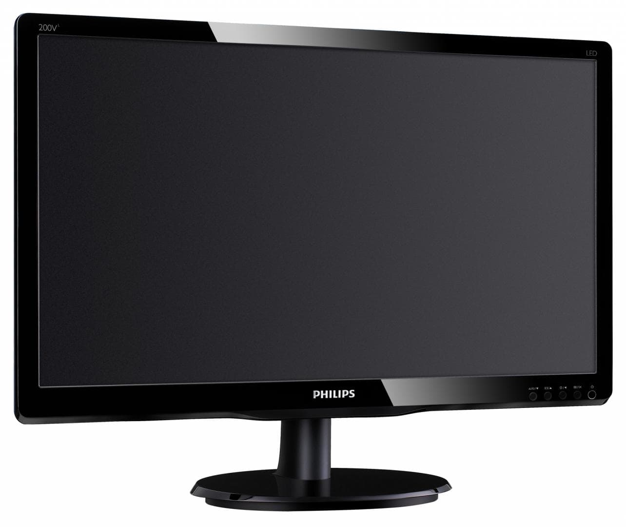 MONITOR PHILIPS 19.5", home, office, TN, HD+ (1600 x 900), Wide, 200 cd/mp, 5 ms, VGA, DVI, "200V4LAB2/00"