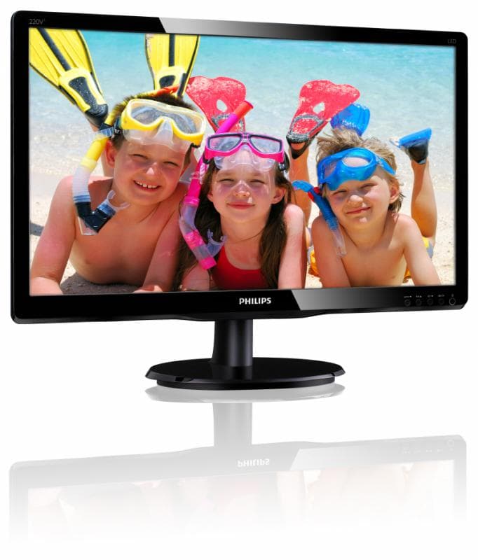 MONITOR PHILIPS 22", home, office, TN, WSXGA+ (1680 x 1050), Wide, 250 cd/mp, 5 ms, VGA, DVI, "220V4LSB/00" — miniatură