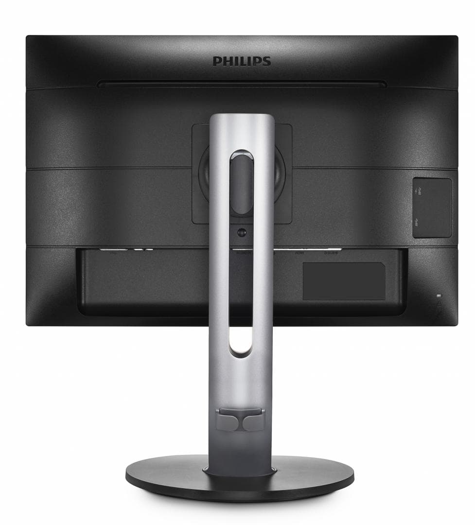 MONITOR PHILIPS 24.1", home, office, IPS, Full HD+ (WUXGA) (1920 x 1200), Wide, 300 cd/mp, 5 ms, VGA, HDMI, DisplayPort, "240B7QPJEB/00" — miniatură