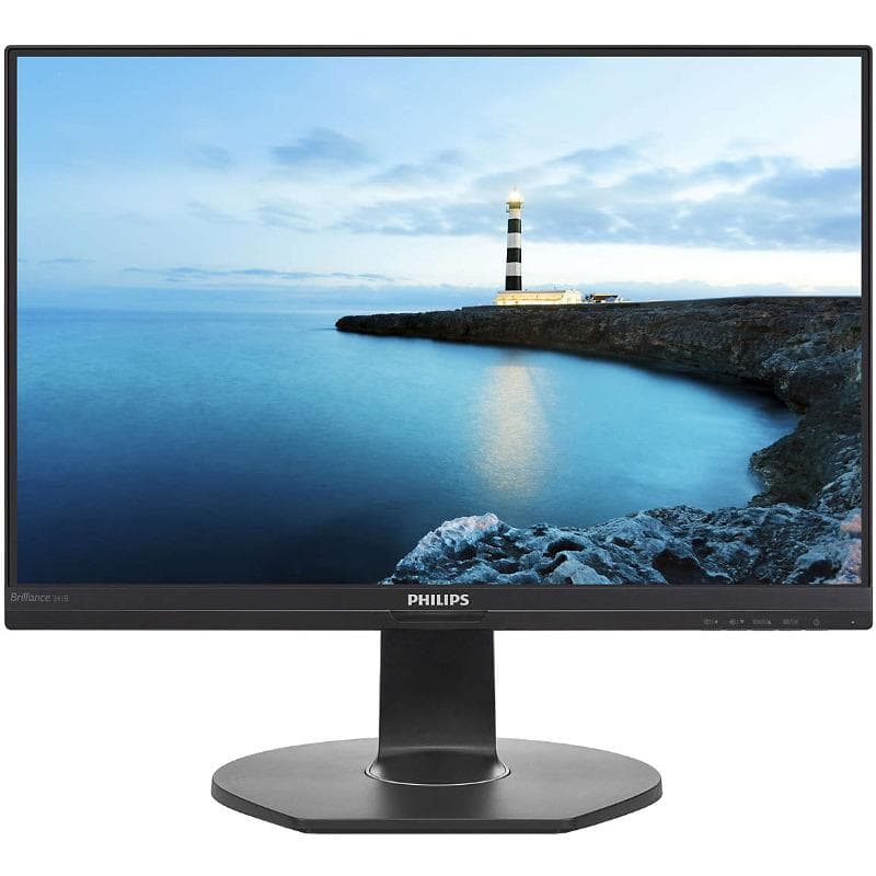 MONITOR PHILIPS 23.8", home, office, IPS, Full HD (1920 x 1080), Wide, 250 cd/mp, 5 ms, VGA, HDMI, DisplayPort x 2, "241B7QUPBEB/00"