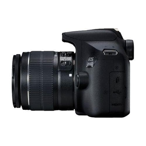 Camera foto CANON EOS-2000D kit,ob EF-S 18-55mm f/3.5-5.6 IS II 24.1MP,3.0" TFT fixed DIGIC 4+,ISO 100-6400,FullHD movies, HDMI mini,USB,WI-FI, Li-ion LP-E10 "2728C028AA" — miniatură