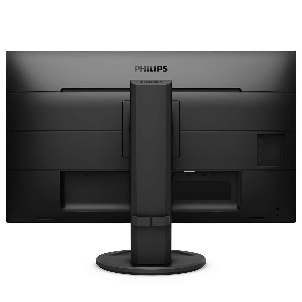 MONITOR PHILIPS 27", home, office, IPS, WQHD (2560 x 1440), Wide, 250 cd/mp, 5 ms, VGA, DVI, HDMI, DisplayPort, "272B8QJEB/00" — miniatură