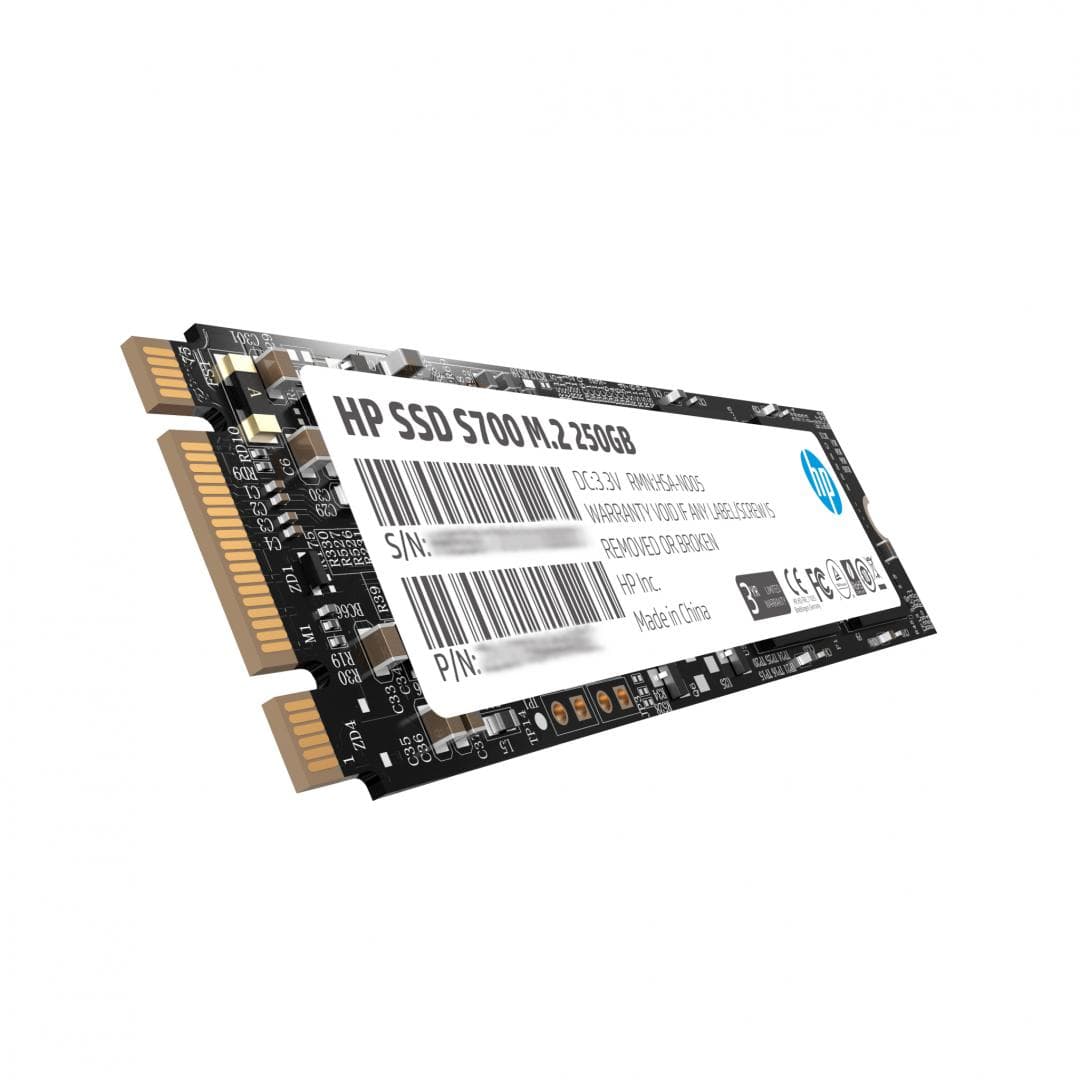 SSD HP, S700, 250 GB, M.2, S-ATA 3, 3D TLC Nand, R/W: 560/512 MB/s, "2LU79AA#ABB" — miniatură