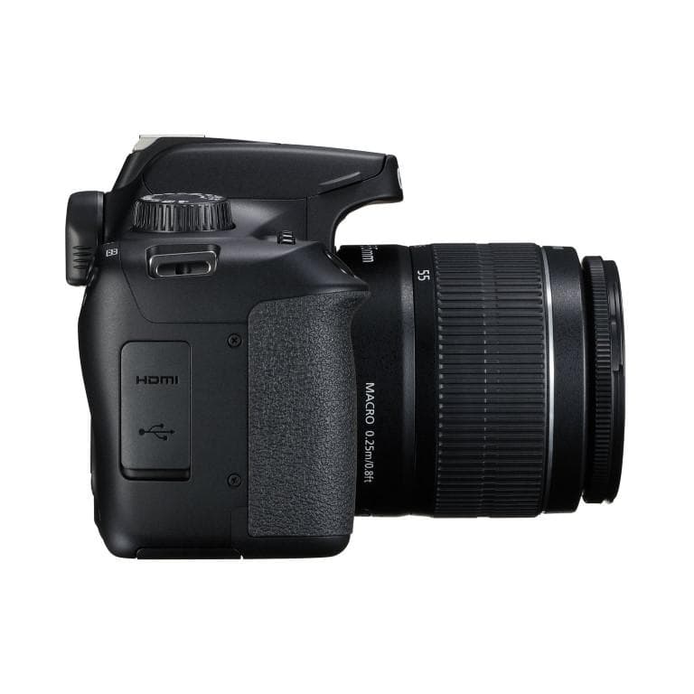 Camera foto CANON kit EOS-4000D+EF-S 18-55mm DCIII,18.7MP,2.7" TFT fixed DIGIC 4+,3 cadre/sec, ISO 100-6400,FullHD movies,30-1/4000 sec,9 pct de focus,WI-FI "3011C018AA" — miniatură