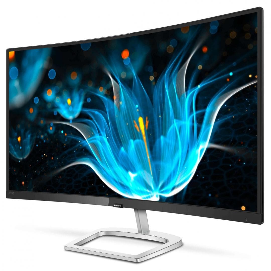 MONITOR PHILIPS 31.5", home, office, VA, Full HD (1920 x 1080), Wide, curbat, 250 cd/mp, 5 ms, VGA, HDMI, DisplayPort, "328E9QJAB/00"