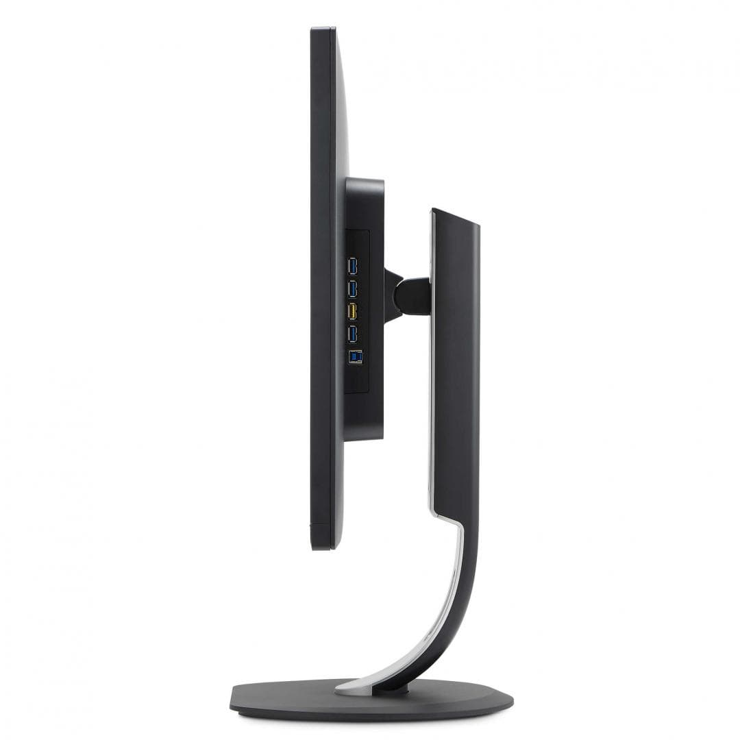 MONITOR PHILIPS 31.5", grafica, VA, 4K UHD (3840 x 2160), Wide, 300 cd/mp, 4 ms, VGA, DVI, HDMI, DisplayPort, "328P6VJEB/00" — miniatură