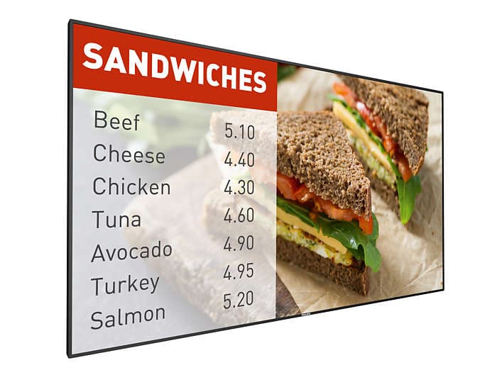 MONITOR PHILIPS - signage 42", afisaj indoor, IPS, Full HD (1920 x 1080), Wide, 700 cd/mp, 8 ms, DVI, HDMI x 2, DisplayPort, "42BDL5057P/00"