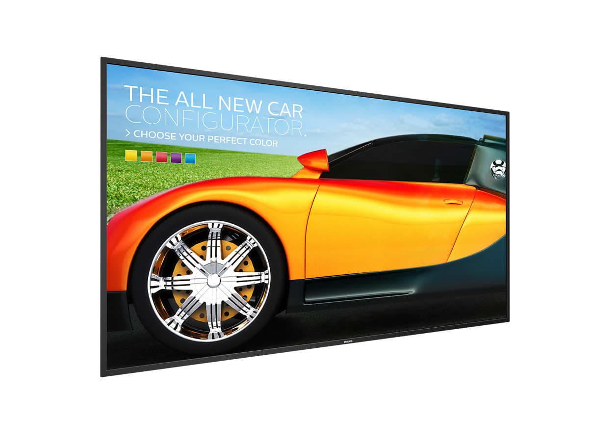 MONITOR PHILIPS - signage 49", afisaj indoor, IPS, 4K UHD (3840 x 2160), Wide, 350 cd/mp, 9 ms, VGA, DVI, HDMI x 2, "49BDL3050Q/00"