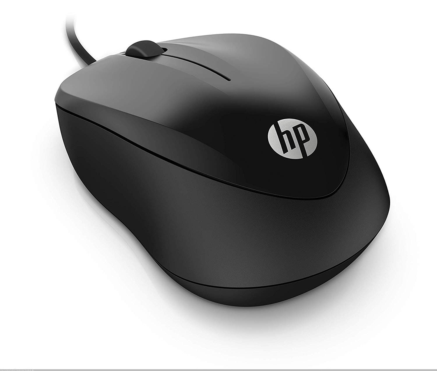 MOUSE HP, "X1000", PC sau NB, cu fir, USB, optic, 1200 dpi, butoane/scroll 3/1, negru, "4QM14AA" — miniatură