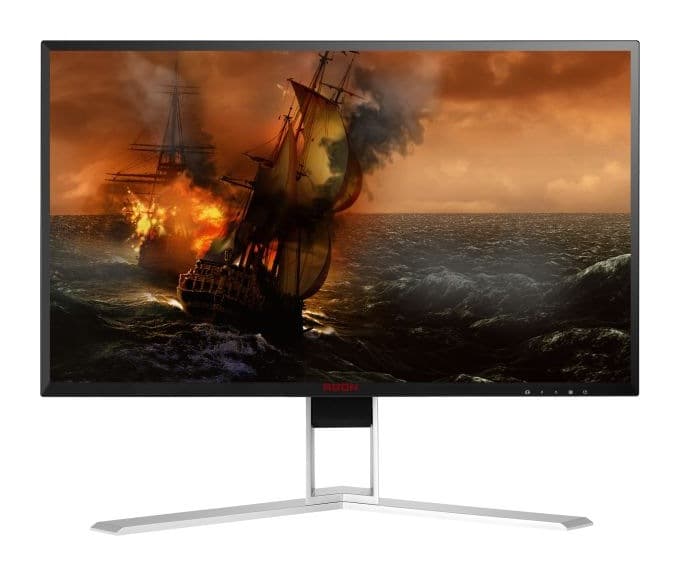 MONITOR AOC 23.8" gaming, TN, WQHD (2560 x 1440), Wide, 350 cd/mp, 1 ms, HDMI, DisplayPort, "AG241QG"