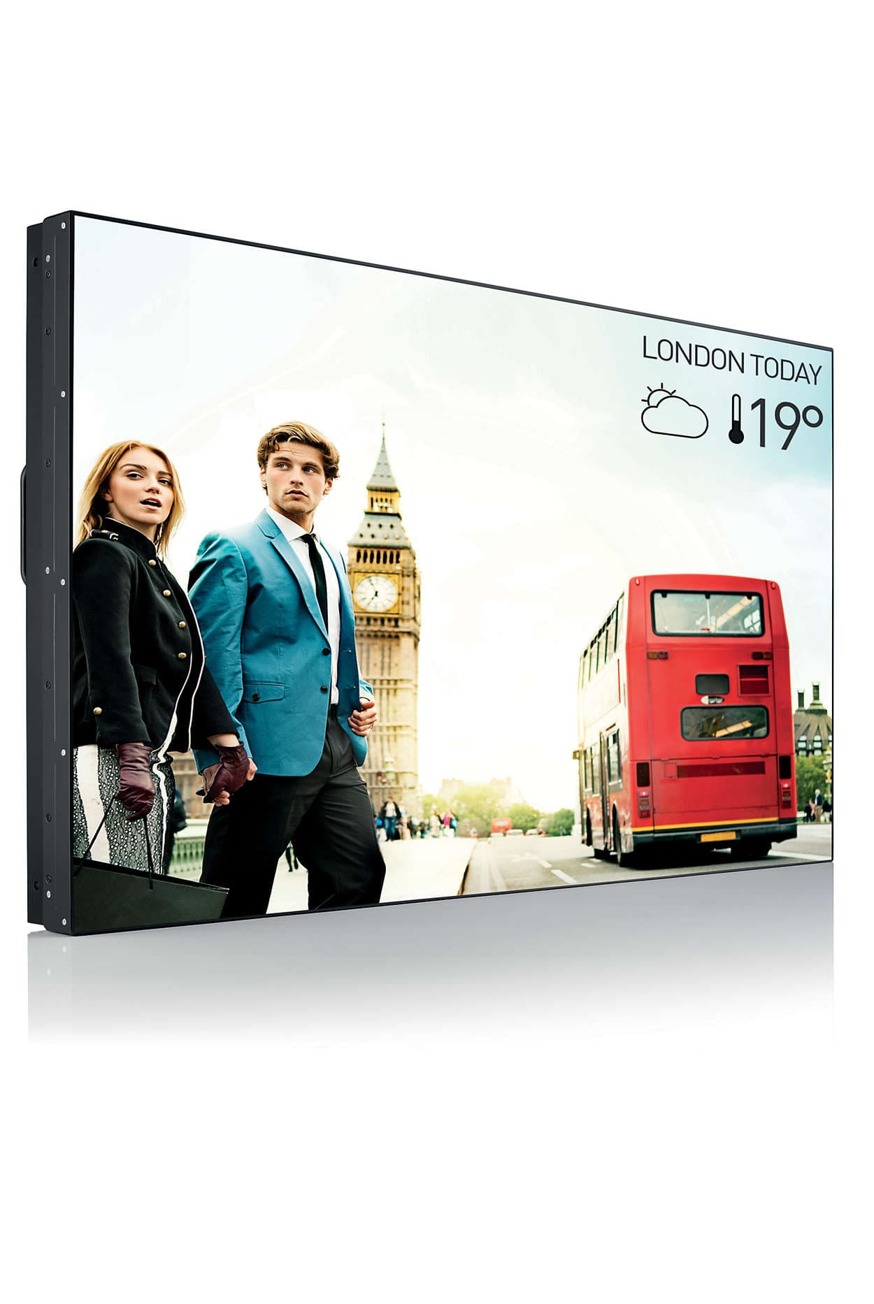 MONITOR PHILIPS - signage 55", video wall, afisaj indoor, IPS, Full HD (1920 x 1080), Wide, 500 cd/mp, 12 ms, VGA, DVI, HDMI x 2, DisplayPort, "BDL5588XC/02"