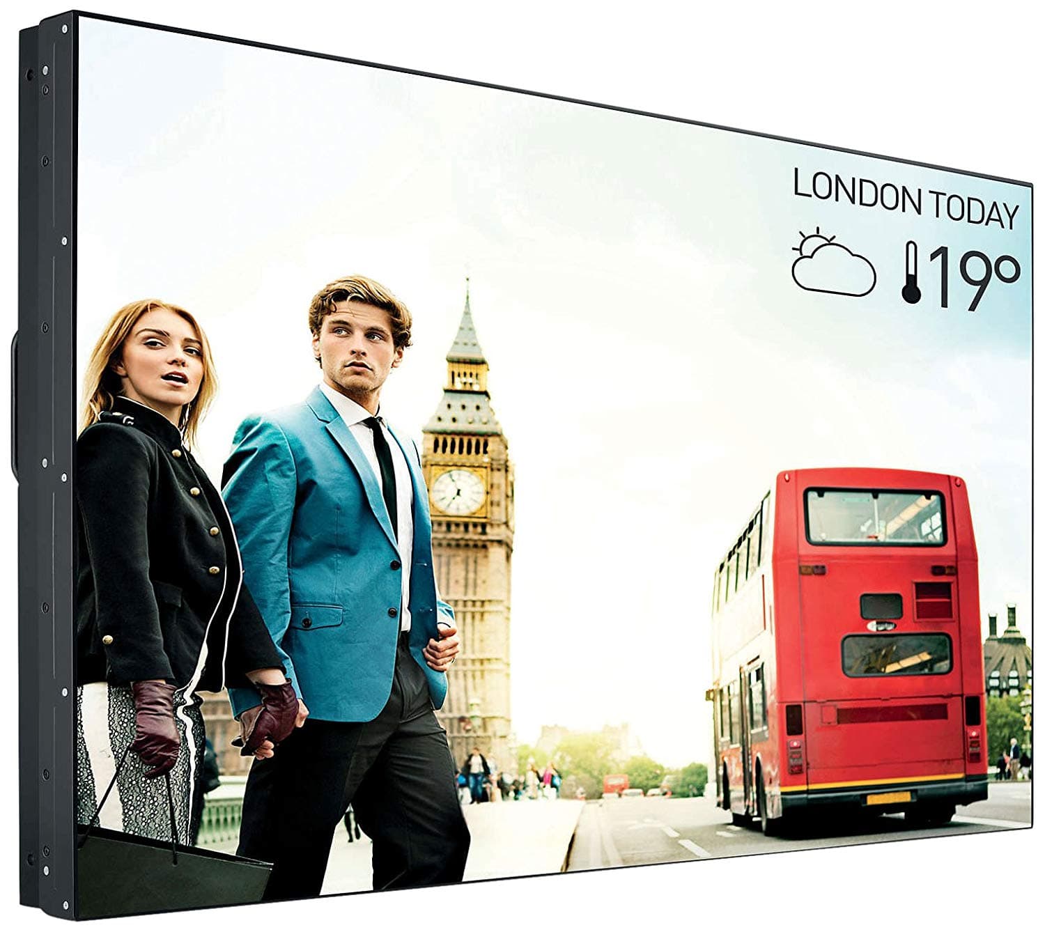 MONITOR PHILIPS - signage 55", video wall, afisaj indoor, IPS, Full HD (1920 x 1080), Wide, 700 cd/mp, 12 ms, VGA, DVI, HDMI x 2, DisplayPort, "BDL5588XH/02"