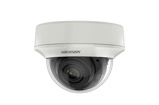 CAMERA supraveghere HIKVISION dome, pt. exterior, dist. IR 60 m, lentila varifocala 2.7 - 13mm, 2 Mpx, cu fir, carcasa metal, "DS-2CE56D8T-IT3ZF"