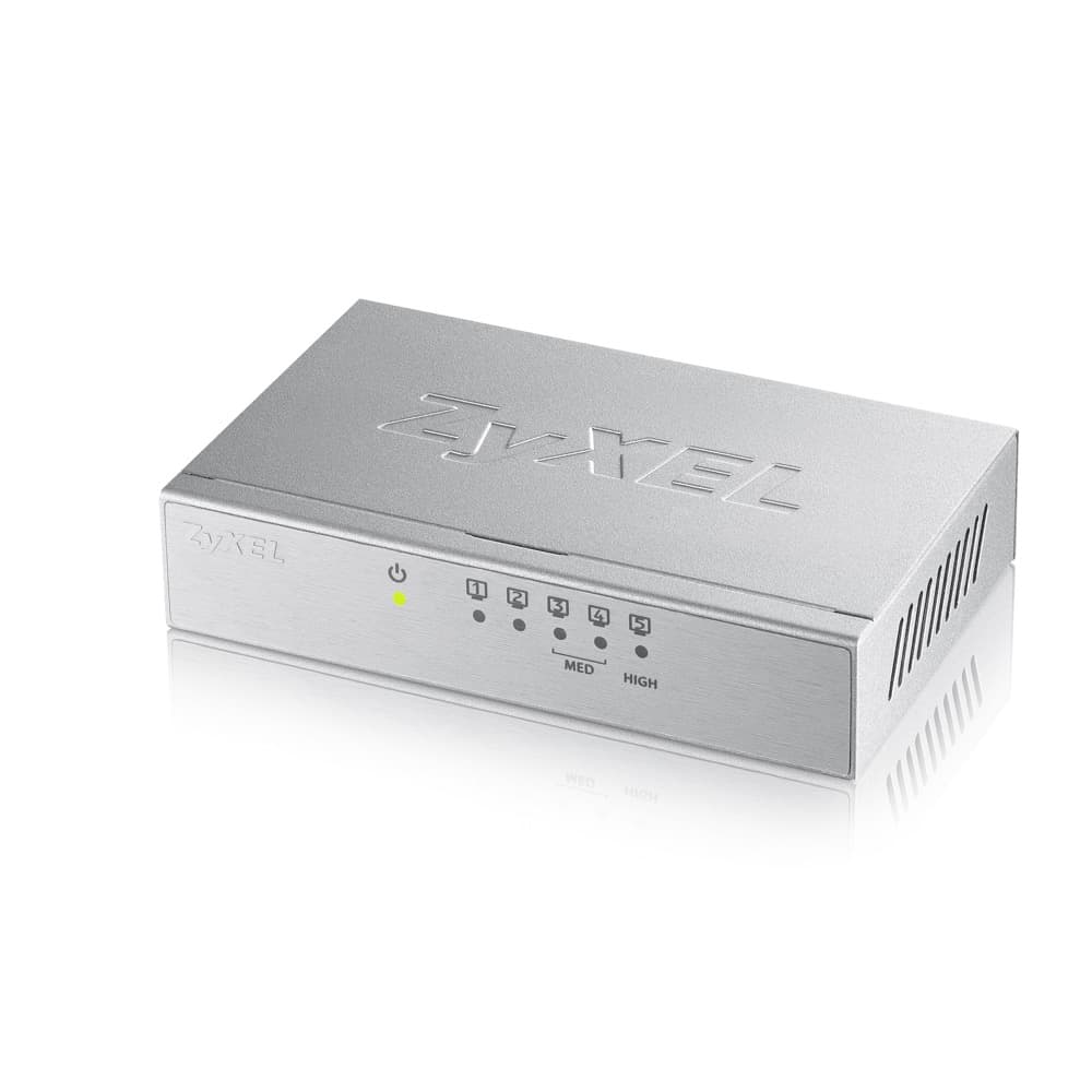 SWITCH ZYXEL, GS-105B V3, porturi Gigabit x 5, managed carcasa metalica, "GS-105BV3-EU0101F"