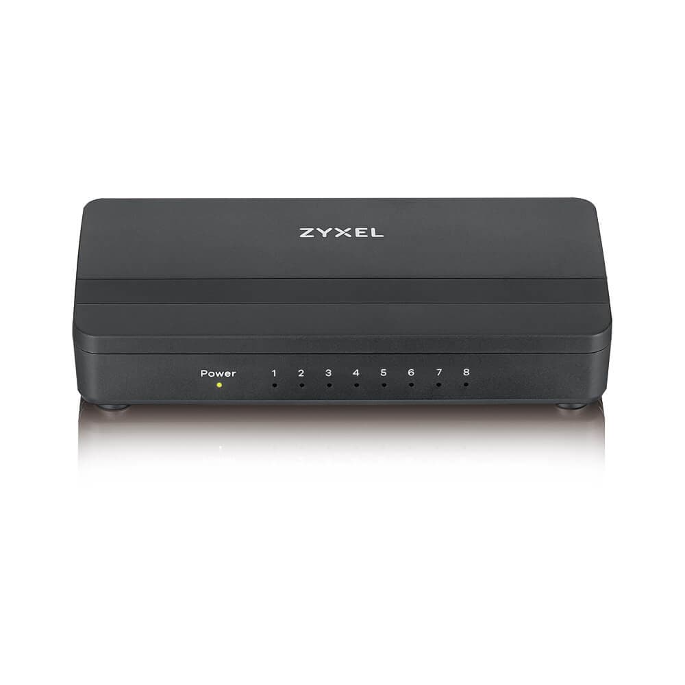 SWITCH ZYXEL, GS-108SV2, porturi Gigabit x 8, managed carcasa plastic, "GS-108SV2-EU0101F" — miniatură