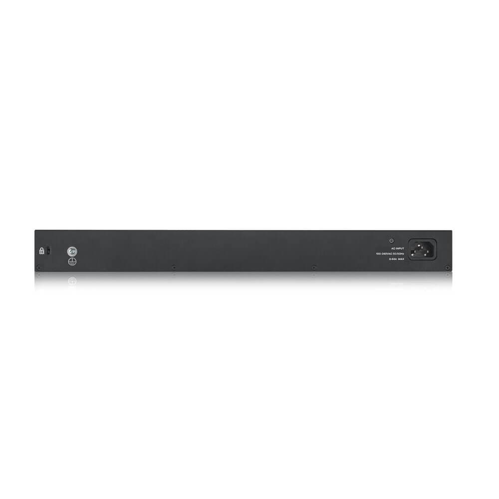 SWITCH ZYXEL, GS1920-24v2, porturi Gigabit x 24, SFP x 4, managed, rackabil, carcasa metalica, "GS1920-24V2-EU0101" — miniatură