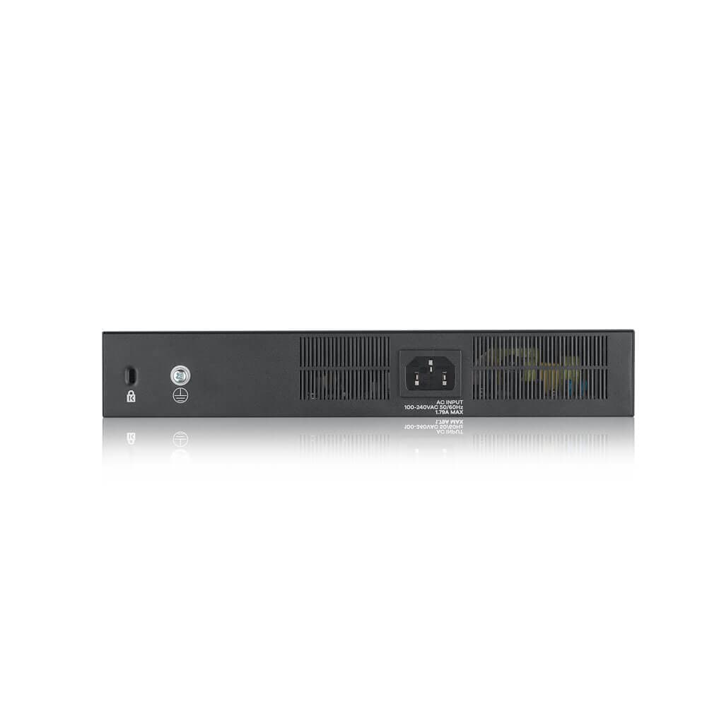 SWITCH PoE ZYXEL, "GS1920-8HPv2"port Gigabit x 8, SFP SFP x 2, managed, rackabil, carcasa metalica, "GS1920-8HPV2-EU010" — miniatură