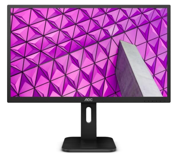 MONITOR AOC 27", home, office, IPS, WQHD (2560 x 1440), Wide, 250 cd/mp, 5 ms, VGA, DVI, HDMI, DisplayPort, "Q27P1"