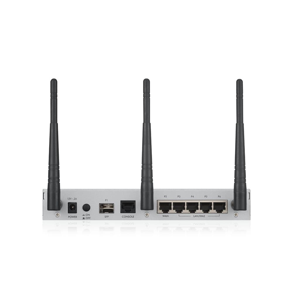 ROUTER ZYXEL ZyWall USG 20W, wired, port LAN 10/100/1000 x 4, port WAN 10/100/1000 x 1, "USG20W-VPN-EU0101F" — miniatură