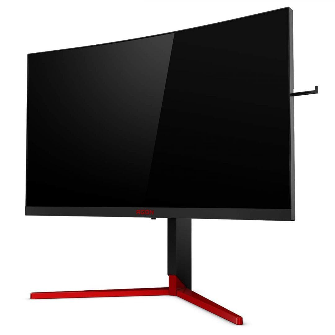 MONITOR AOC 27" gaming, TN, WQHD (2560 x 1440), Wide, curbat, 400 cd/mp, 1 ms, HDMI, DisplayPort, "AG273QCG" — miniatură
