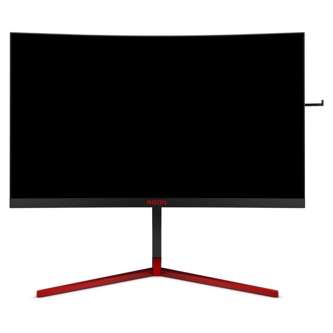 MONITOR AOC 27" gaming, TN, WQHD (2560 x 1440), Wide, curbat, 400 cd/mp, 1 ms, HDMI, DisplayPort, "AG273QCG" — miniatură