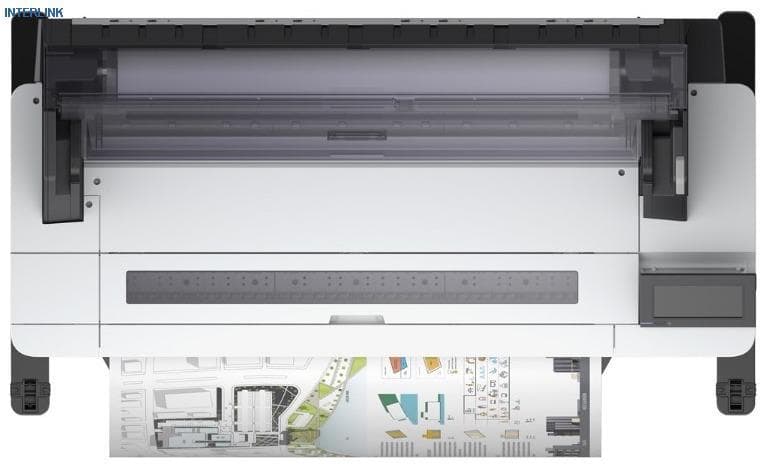 Plotter Inkjet Color Epson Surecolor SC-T5400, A0, Functii:Impr.,Viteza de Print Mono:nespec.,Viteza de Print color:nespec.,Conectiv:USB|Ret|WiFi, Duplex:nu,ADF:Nu, "C11CF86301A0" — miniatură
