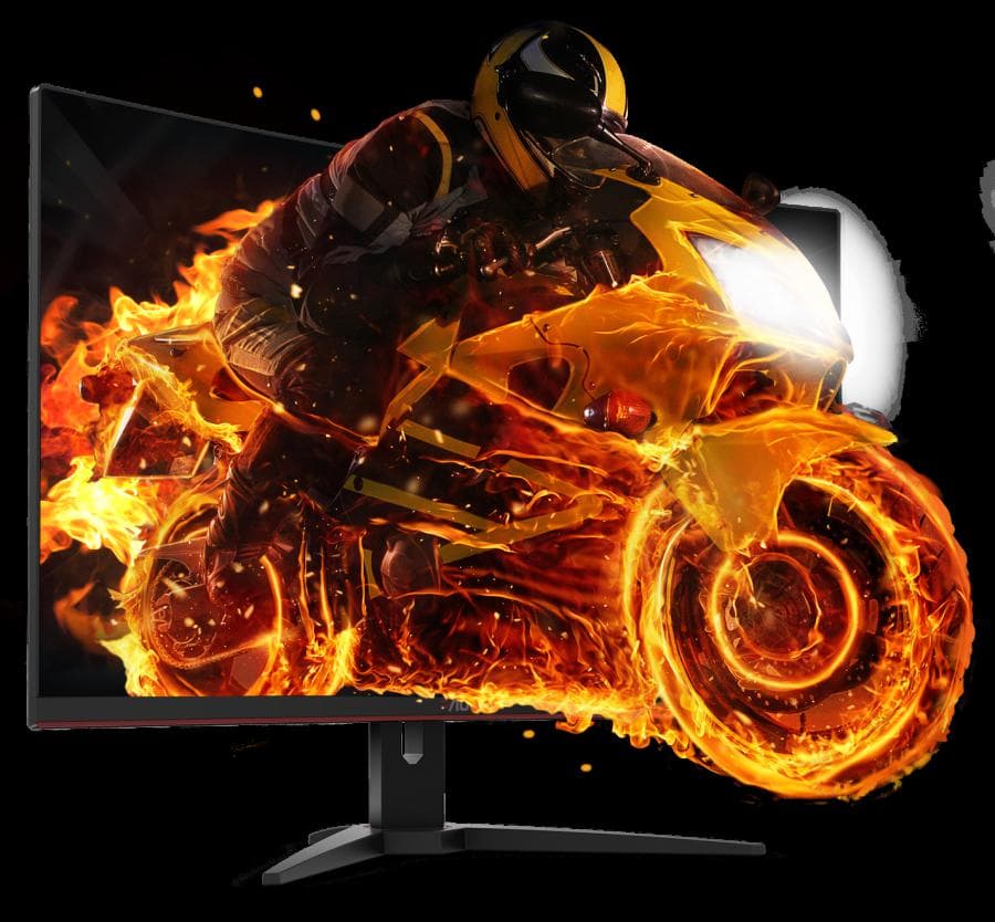 MONITOR AOC 31.5" gaming, VA, Full HD (1920 x 1080), Wide, curbat, 250 cd/mp, 1 ms, VGA, HDMI x 2, DisplayPort, "C32G1"
