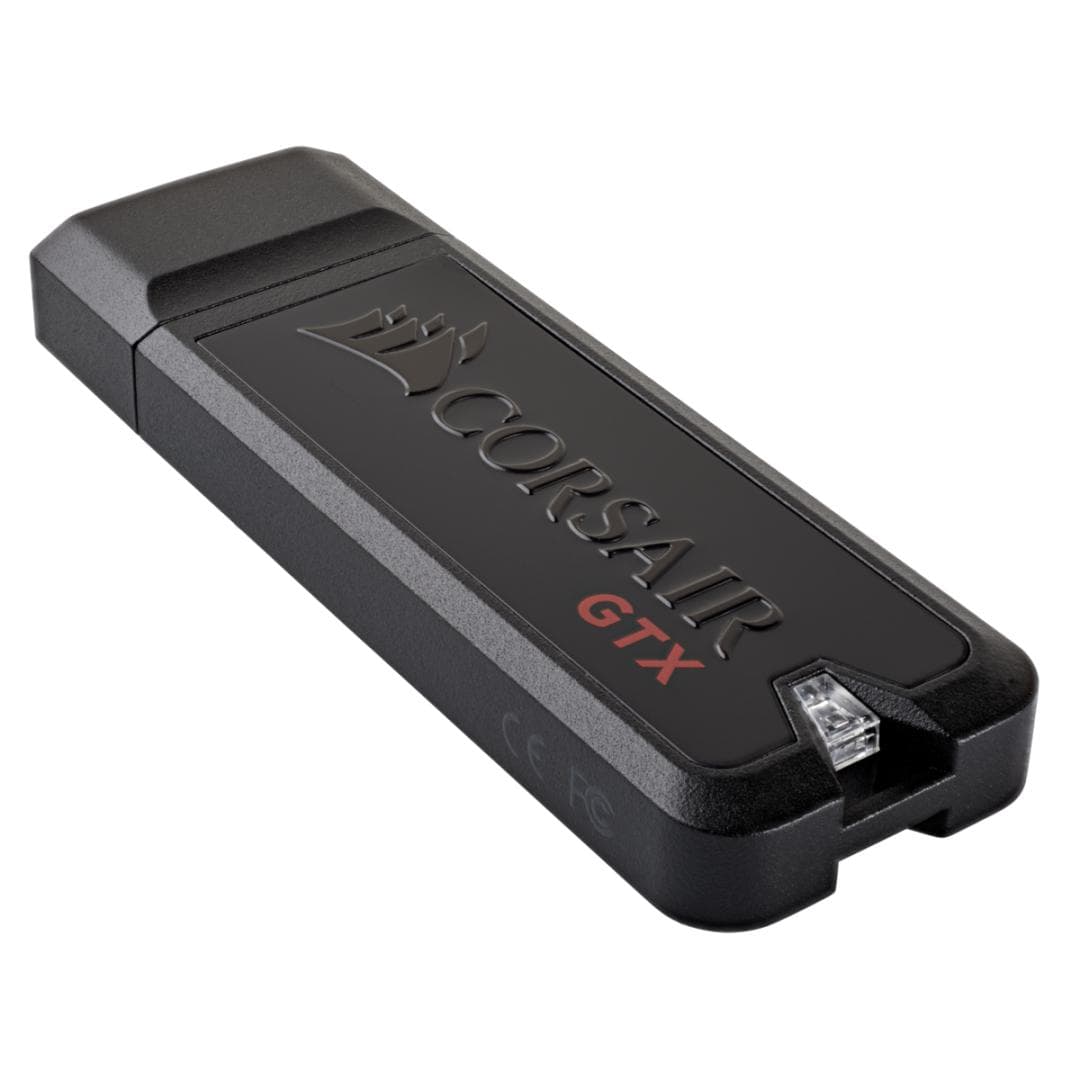 MEMORIE USB 3.1 CORSAIR 256 GB, cu capac, carcasa plastic, negru, "CMFVYGTX3C-256GB" — miniatură