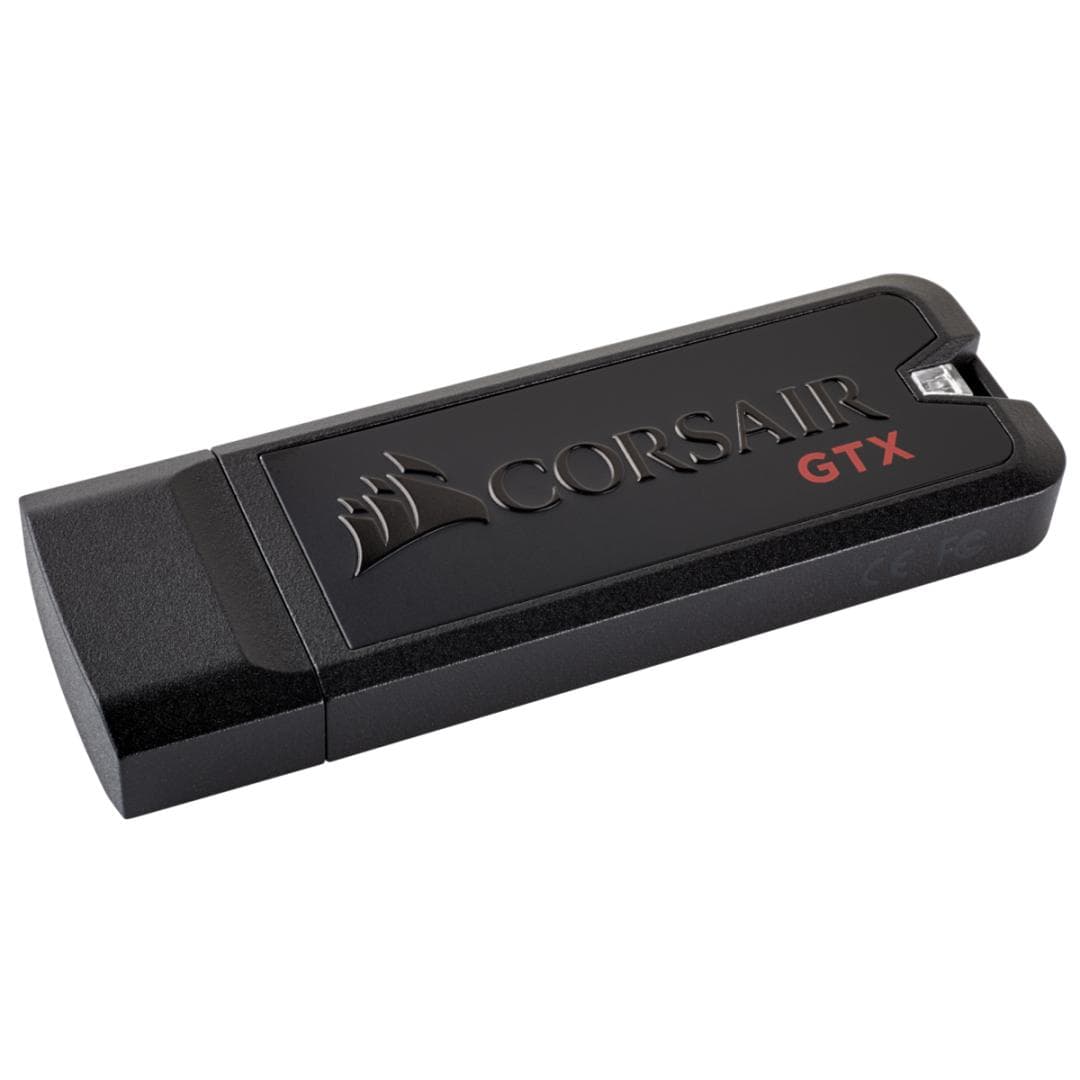 MEMORIE USB 3.1 CORSAIR 256 GB, cu capac, carcasa plastic, negru, "CMFVYGTX3C-256GB"