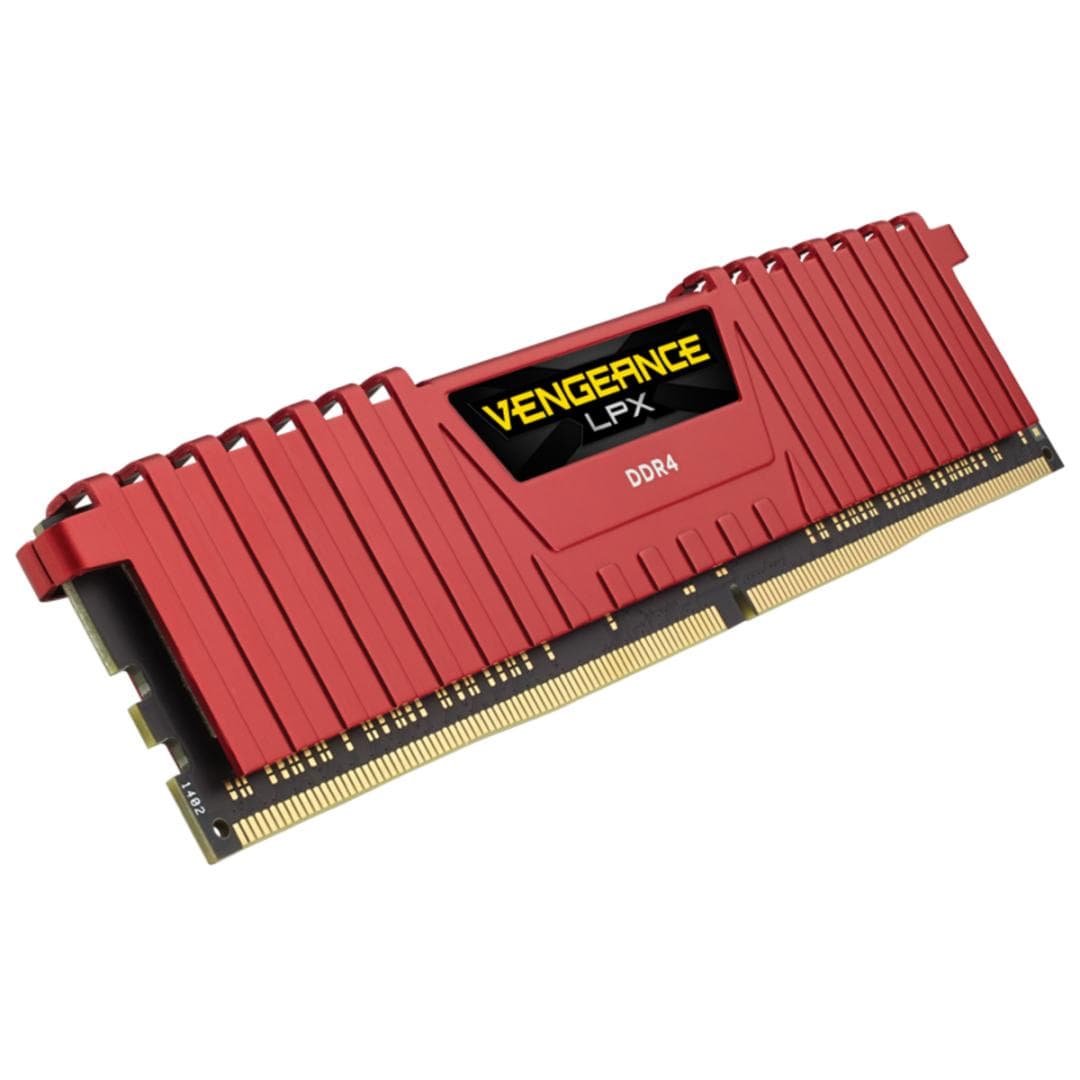 Memorie DDR Corsair DDR4 8 GB, frecventa 2666 MHz, 1 modul, radiator, "CMK8GX4M1A2666C16R" — miniatură