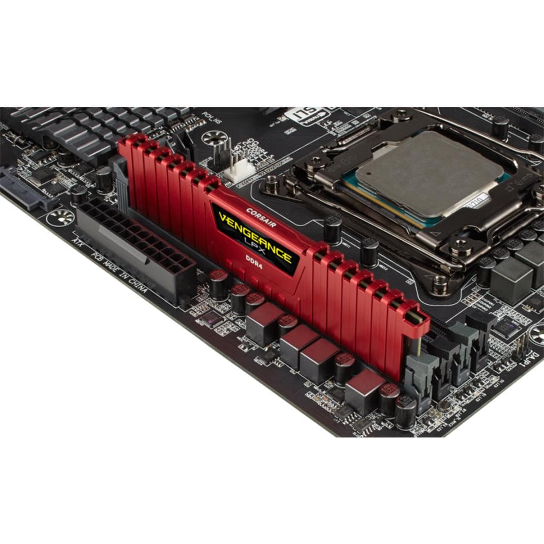 Memorie DDR Corsair DDR4 8 GB, frecventa 2666 MHz, 1 modul, radiator, "CMK8GX4M1A2666C16R" — miniatură