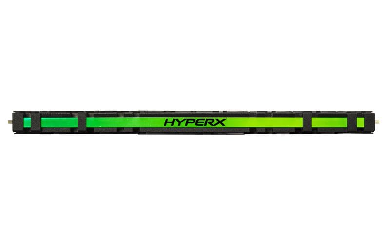 Memorie DDR Kingston - gaming DDR4 16 GB, frecventa 3200 MHz, 8 GB x 2 module, radiator, iluminare RGB, "HX432C16PB3AK2/16" — miniatură