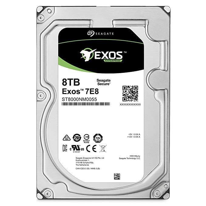 HDD SEAGATE - server 8 TB, Exos, 7.200 rpm, buffer 256 MB, pt. server, "ST8000NM000A"