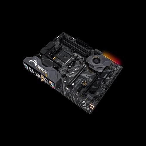 PLACA de BAZA Asus "TUF X570-PLUS WIFI", skt AM4, ATX, AMD X570, 4 x DDR4, max. 128 GB, 8 x SATA, 2 x M.2, 7.1, "TUF X570-PLUS WIFI" — miniatură
