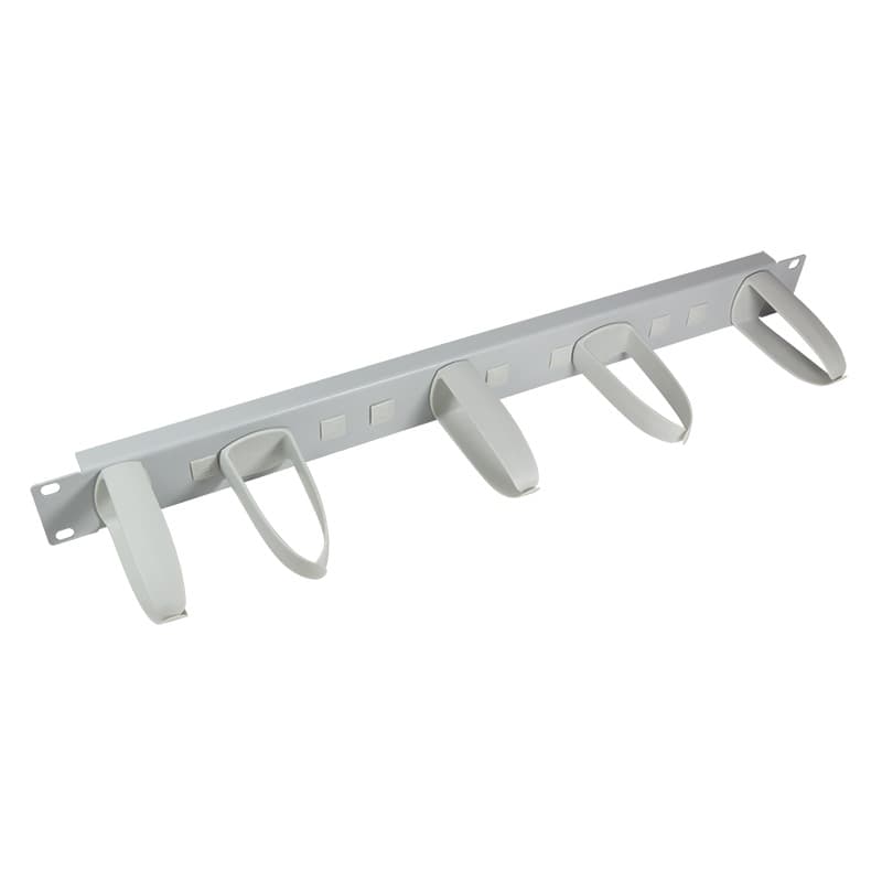 PANOU gestionare cabluri LOGILINK, tip masca orizontala, 19 inch, 1U, gri, "OR105G"