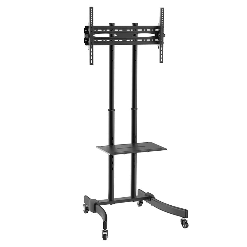 STAND mobil LOGILINK, pt 1 TV/monitor plat, diag. max 70 inch, inclinare, verticala, roti, max 40 Kg, "BP0026"