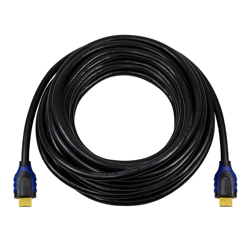 CABLU video LOGILINK, HDMI (T) la HDMI (T), 3m, conectori auriti, rezolutie maxima 4K DCI (4096 x 2160) la 60 Hz, ver. 2.0b, w. ethernet, negru, "CH0063" — miniatură
