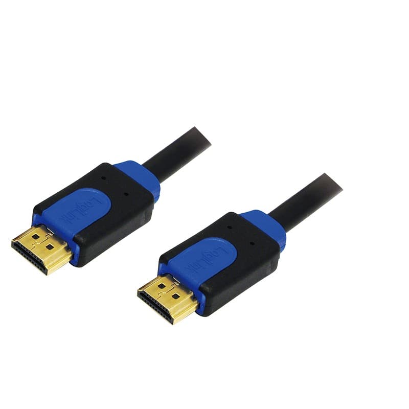 CABLU video LOGILINK, HDMI (T) la HDMI (T), 15m, premium, conectori auriti, rezolutie maxima 4K (3840 x 2160) la 60 Hz, negru, "CHB1115"