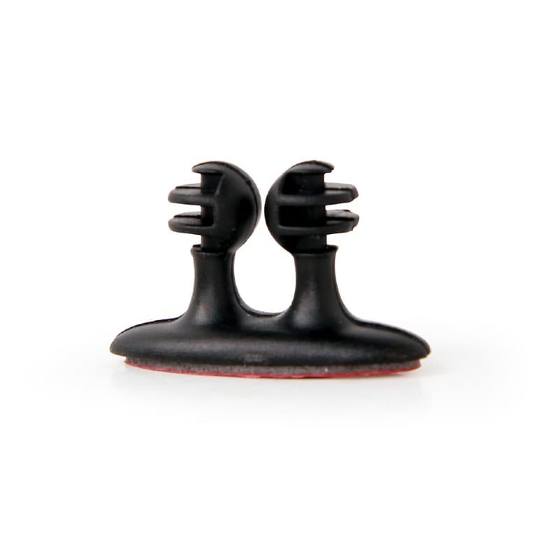 CLIPS auto-adeziv GEMBIRD, suport pt. cabluri, 8 buc., black "CM-CC-01"